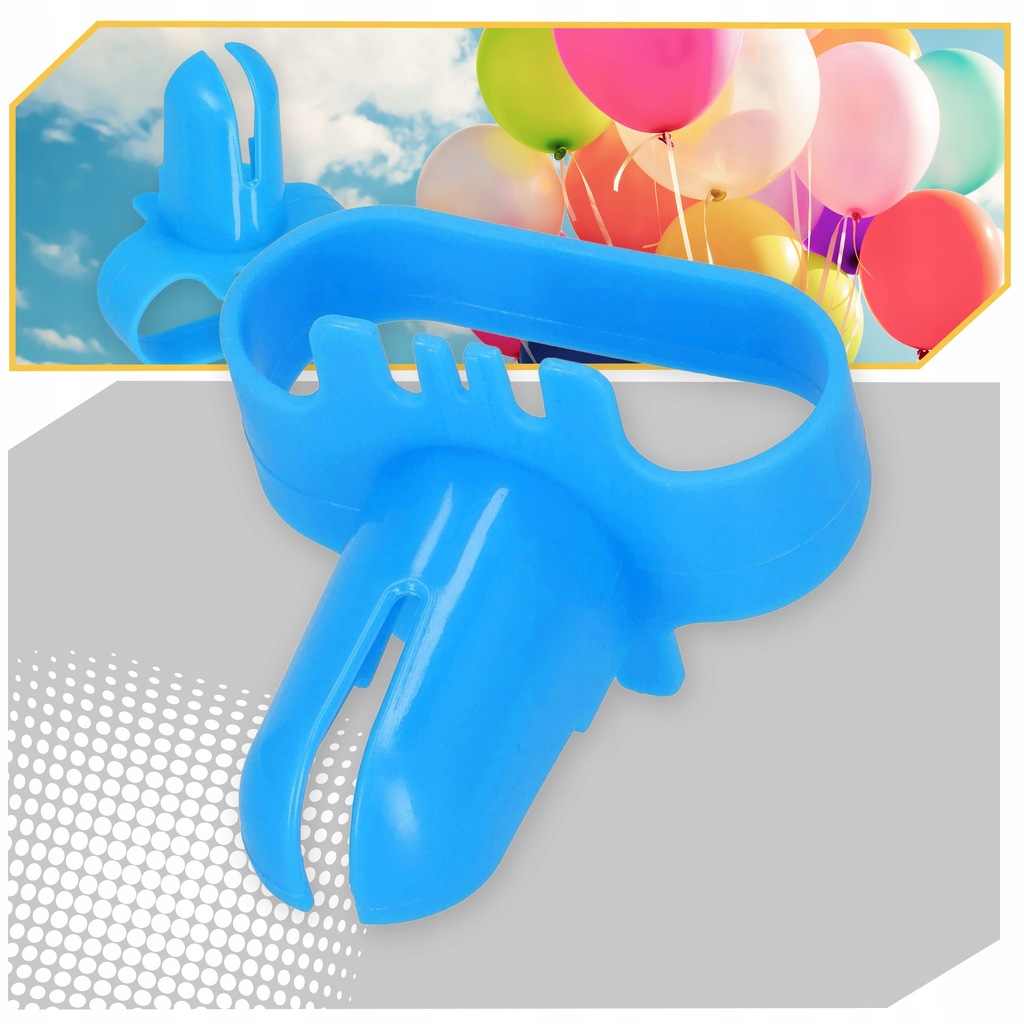 WIĄZADEŁKO DO BALONÓW PRZYRZĄD ŁATWEGO SZYBKIEGO WIĄZANIA SUPER GADŻET EAN (GTIN) 5906700046766